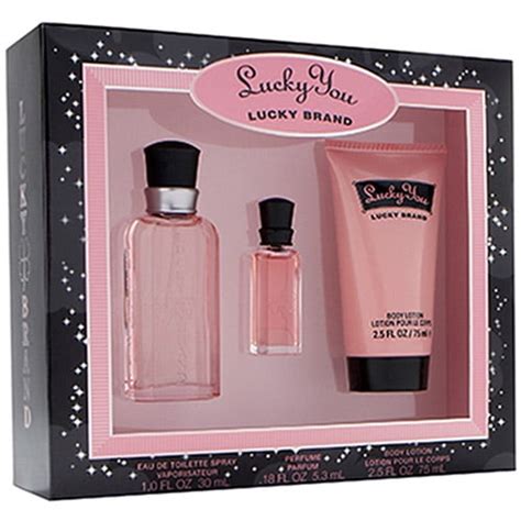 lucky perfume gift set.